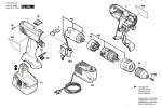 Bosch 0 601 952 4BG GSB 14,4 VE-2 Cordless Impact Drill 14.4 V / GB Spare Parts GSB14,4VE-2